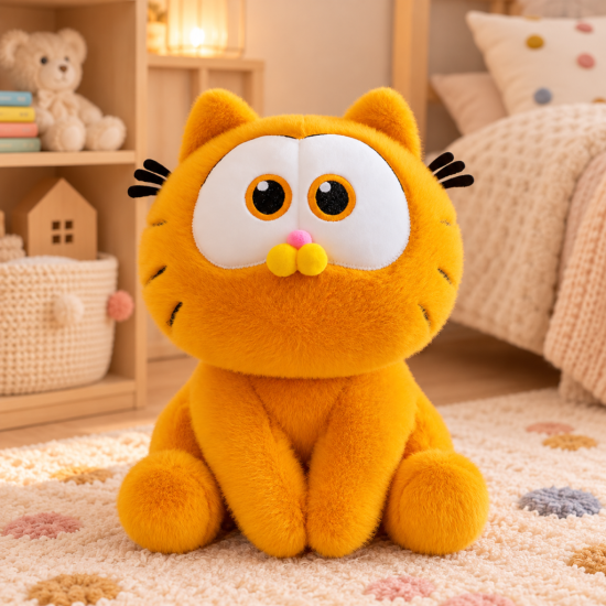 Garfield - koc, poduszka, maskotka 3w1